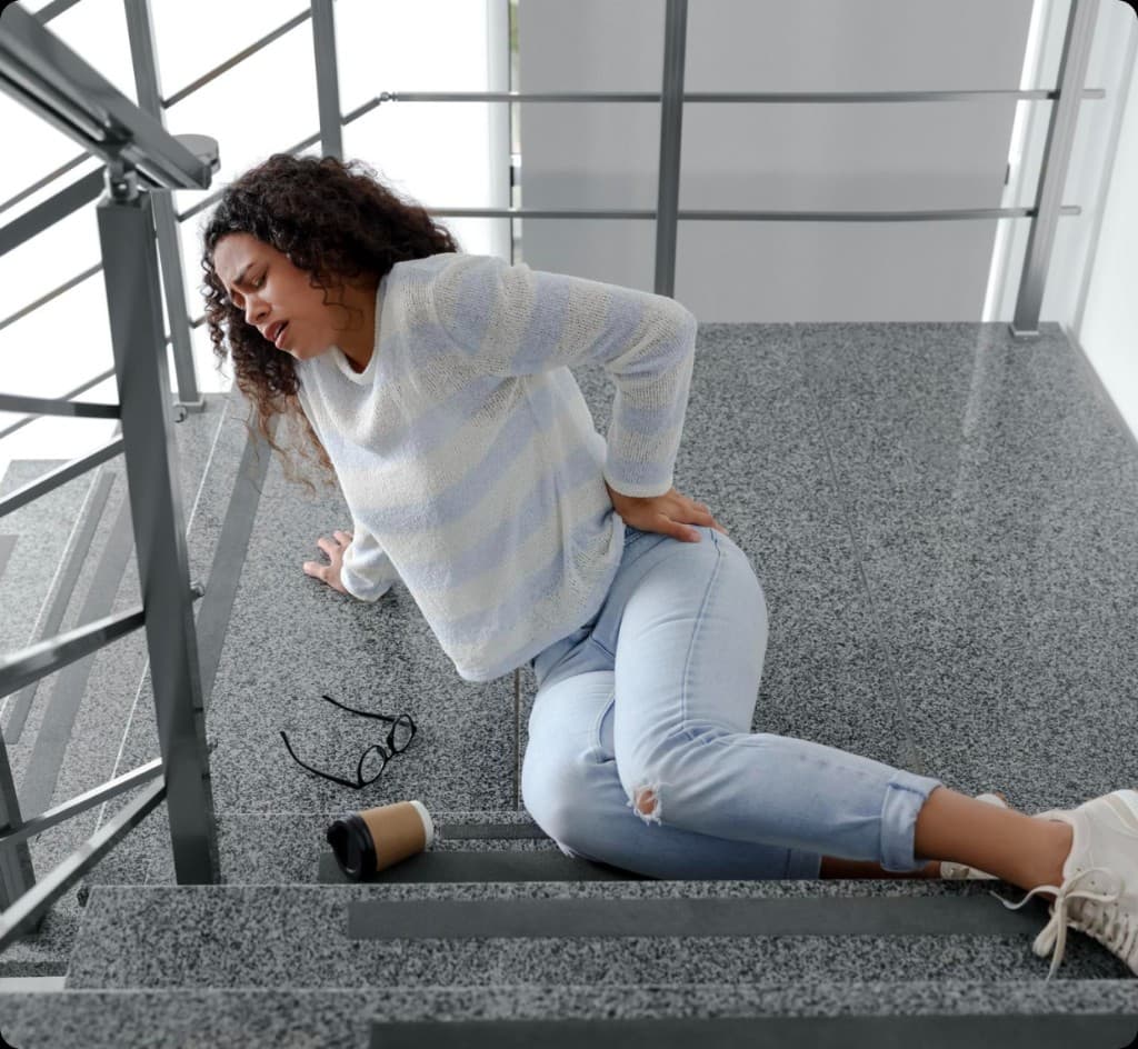 Slip and Falls case illustration