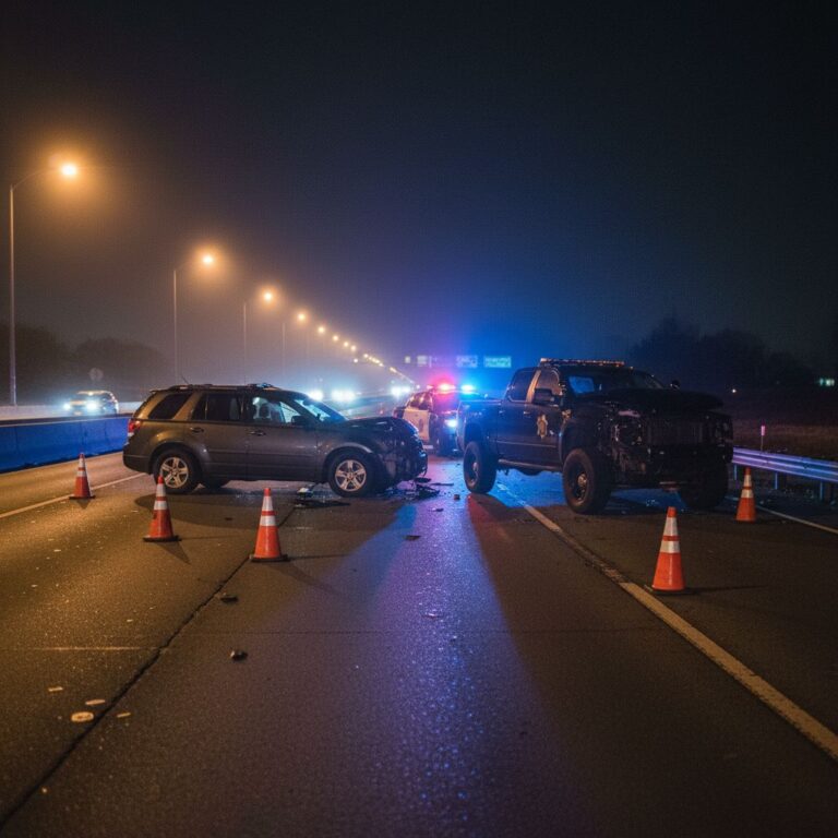 1 Injured in Sacramento Crash at Denver Drive and Manzanita Avenue