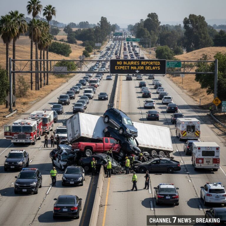1 Injured in Santa Ana Crash on 5 Freeway near Main Street