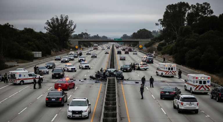 Fatal Crash on I-5 Near Sacramento Airport Leaves One Dead, One Seriously Injured