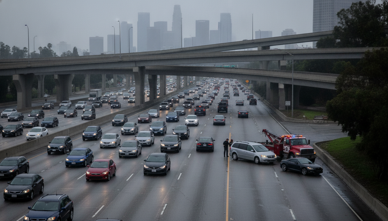One Killed and One Injured in Two-Vehicle Crash on 5 Freeway Near Los Feliz, CHP Says