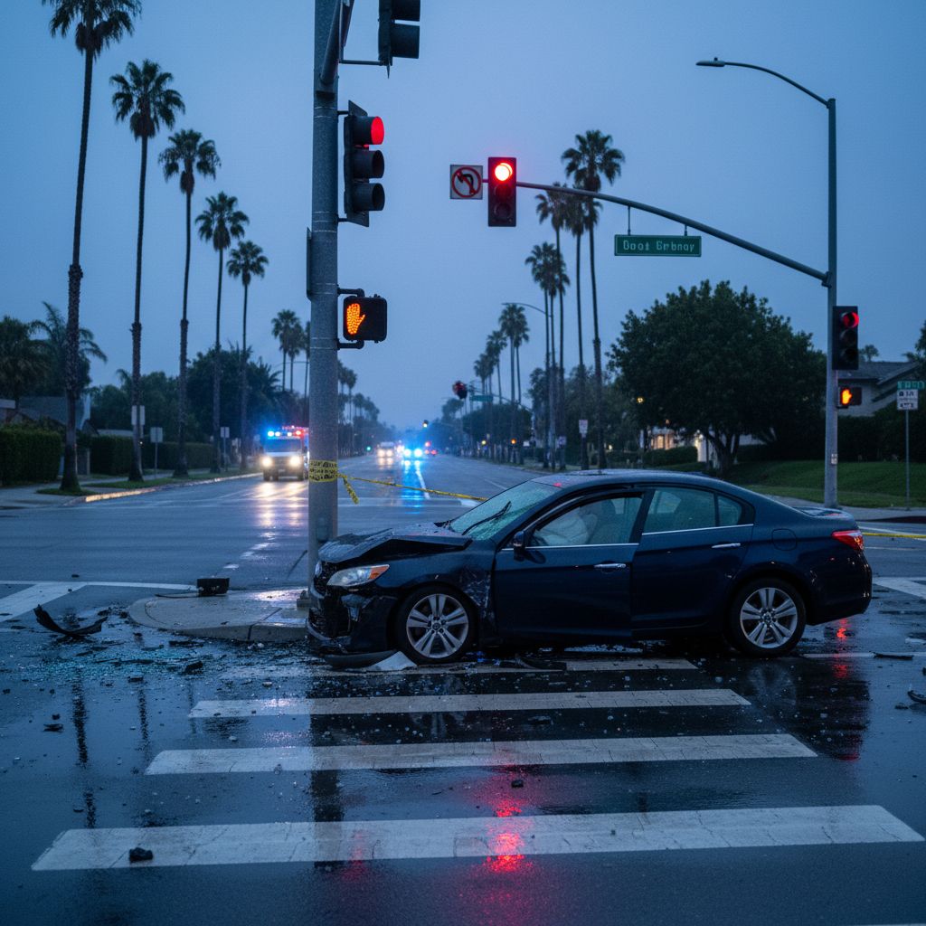 Mission Valley Hit & Run on a Fire Hydrant