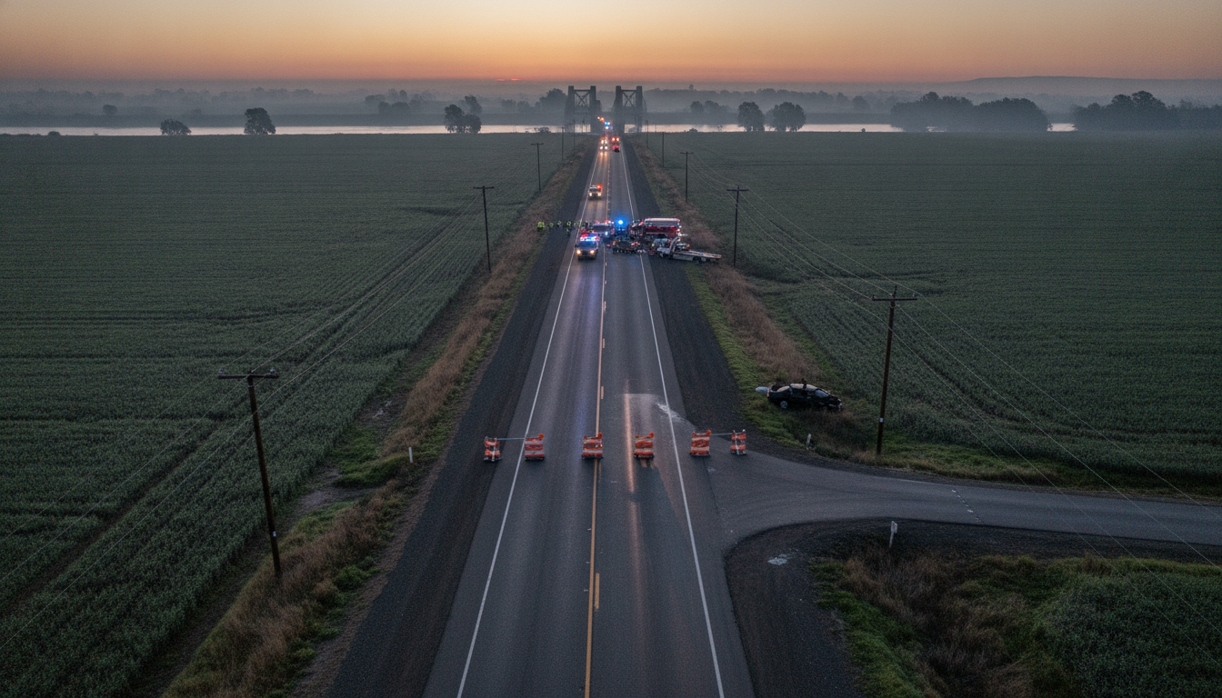 One Killed in Fatal Head-On Crash on State Route 160 Near Sherman Island