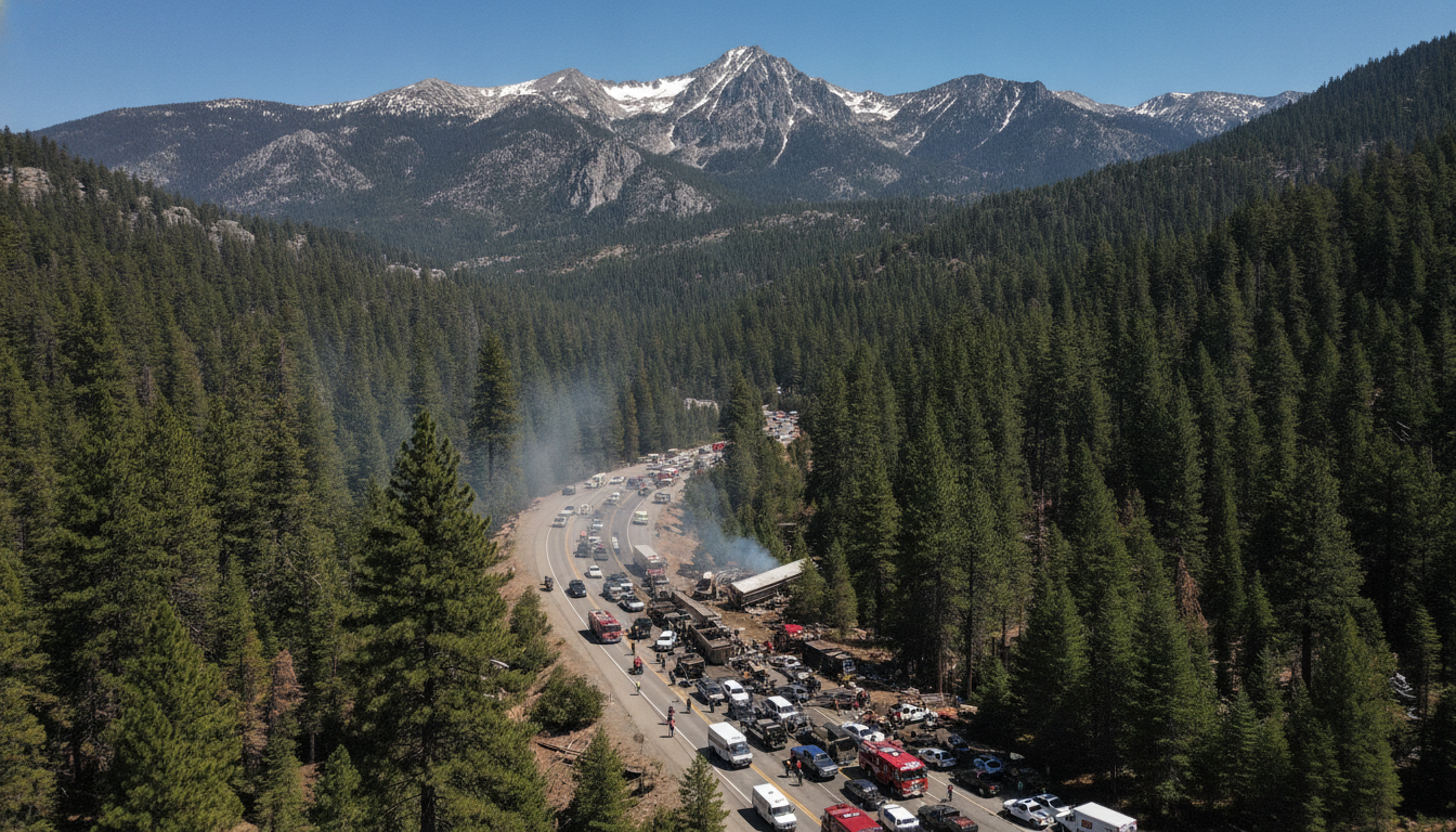 Woman Killed, Two Injured in Three-Vehicle Highway 50 Crash Near South Lake Tahoe, CHP Says