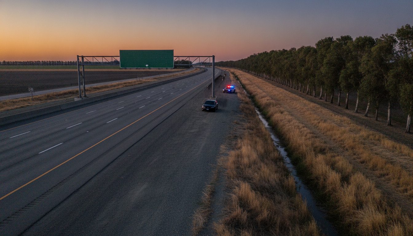 Fatal Crash on Interstate 5 Near Walnut Grove Road in Thornton Kills One